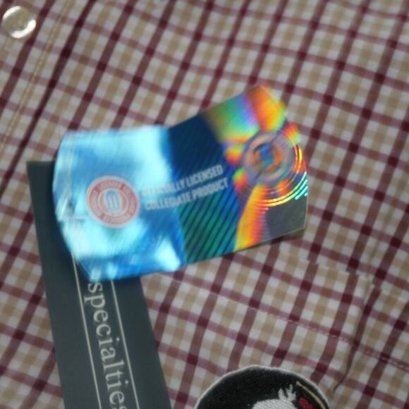 NEW Campus Specialties Florida Seminoles Long Sleeve Button Up Shirt Men's Large - Picture 5 of 7